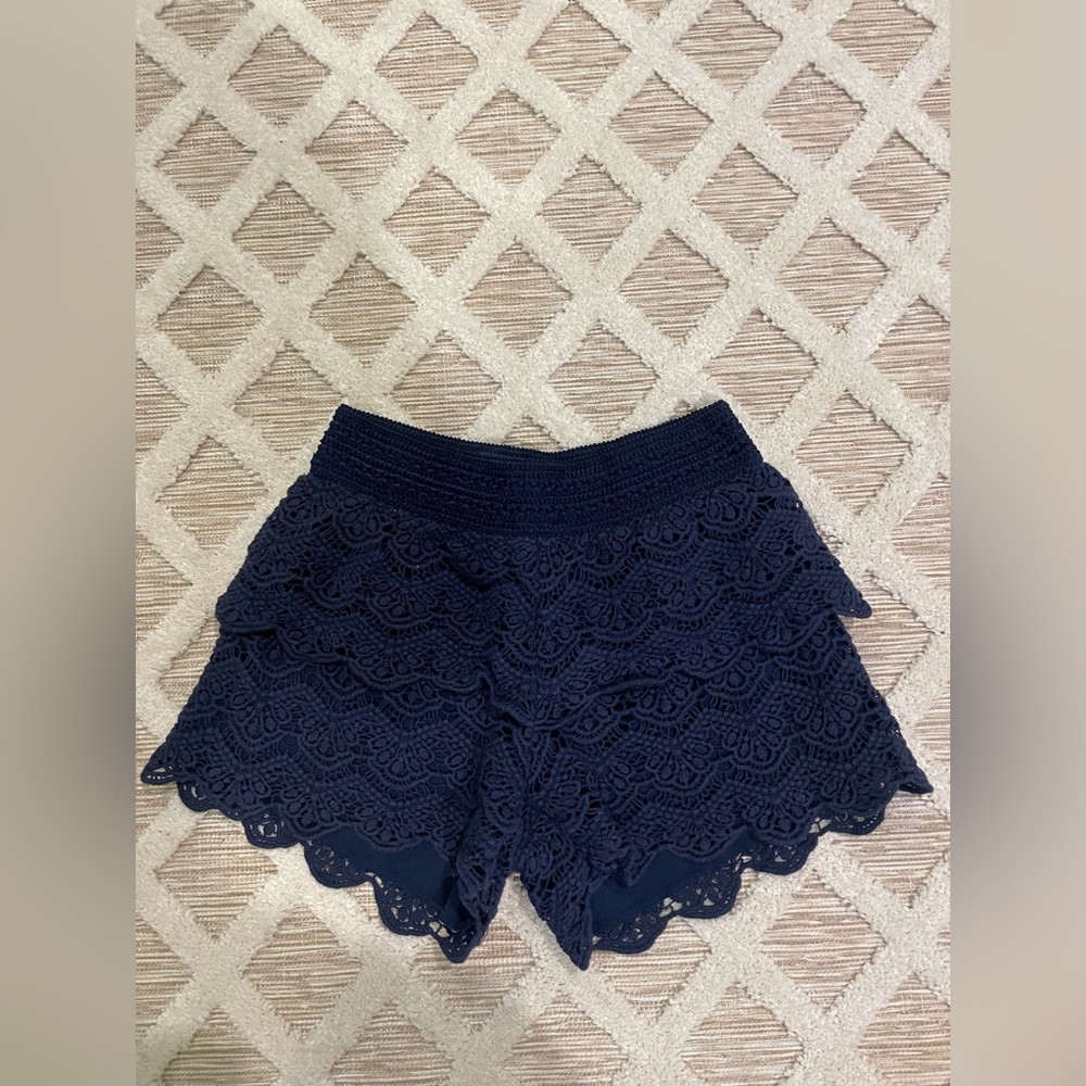 Justice lace shorts